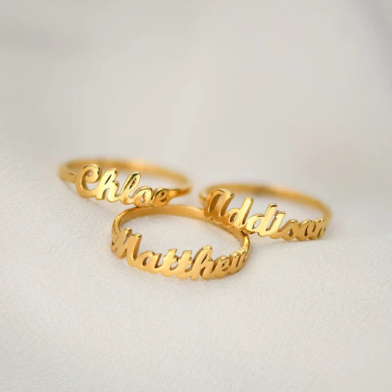 Single Name Ring