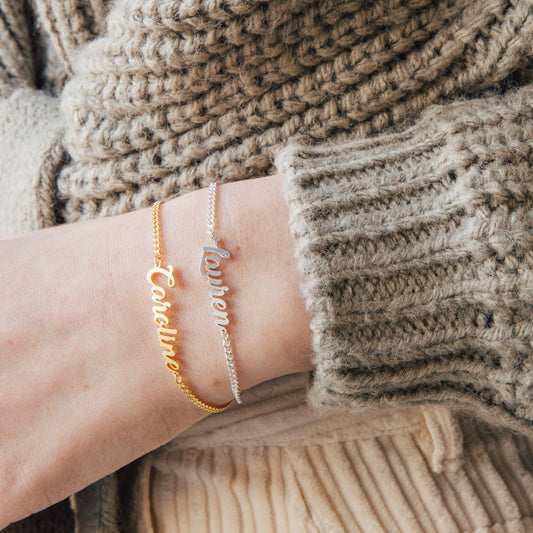 Ladybirds Name Curb Bracelet