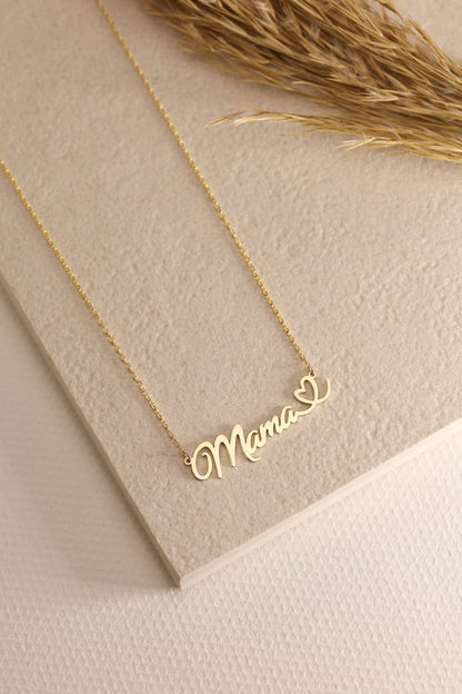 Name necklace - Heart-Notera variant