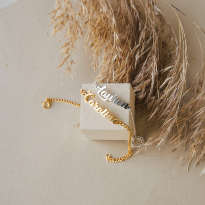 Ladybirds Name Curb Bracelet